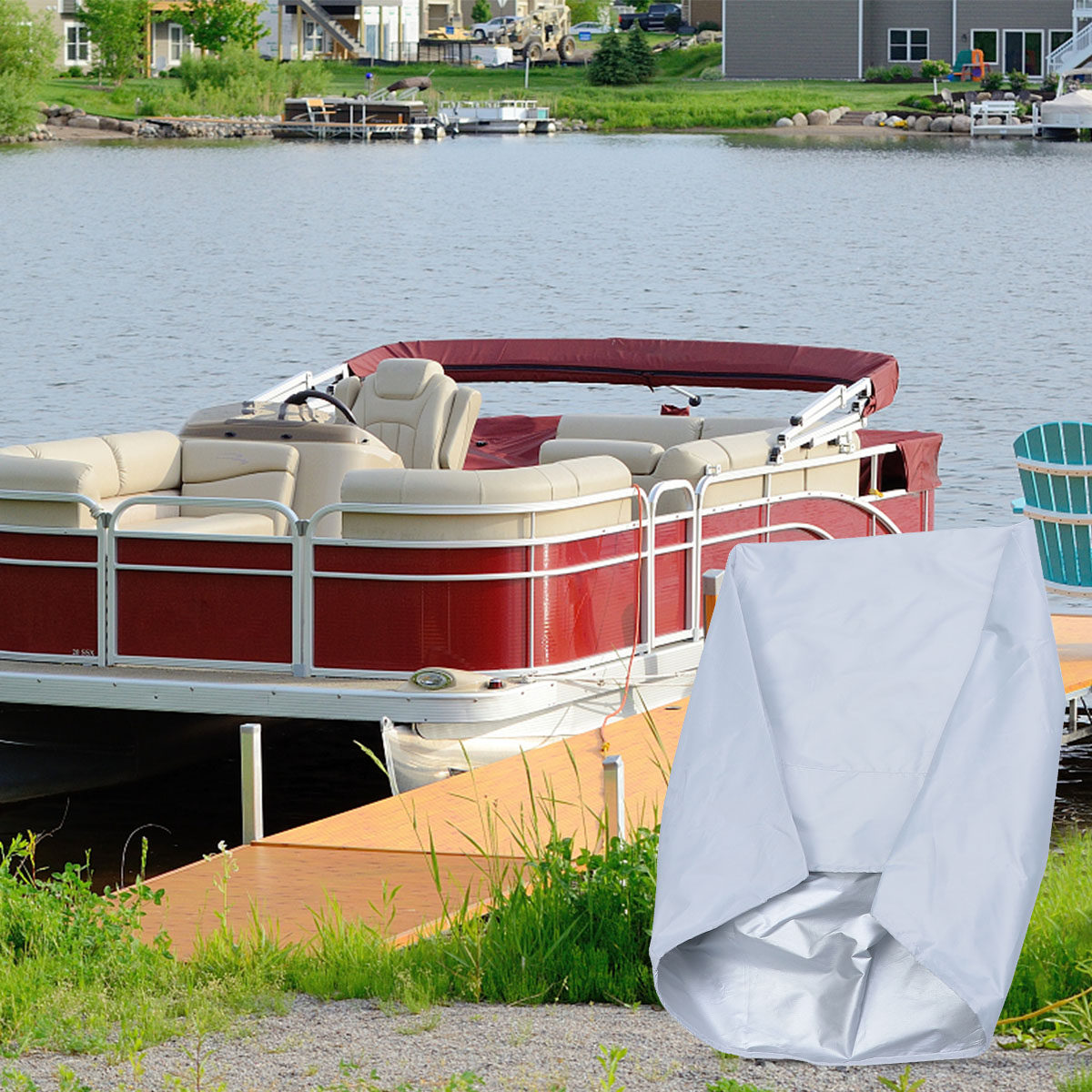 汎用ボートシートカバー。210Dオックスフォード生地を使用し - Fishing Boat Seat のレビューと価格