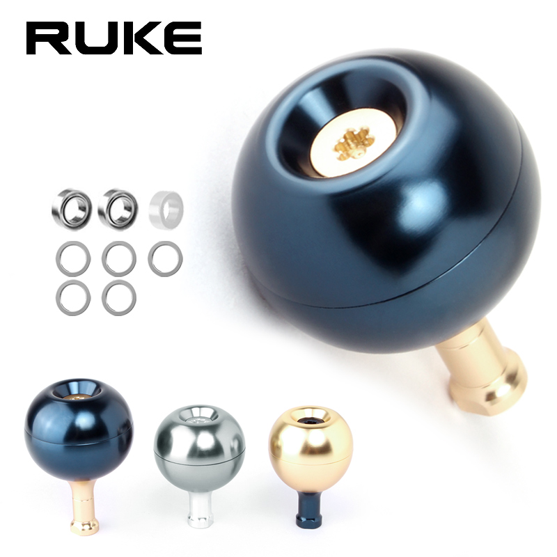 Ruke 新型釣りリールハンドル 合金ノブ 直径35/38/ - Fishing Boat Steering Wheel のレビューと価格
